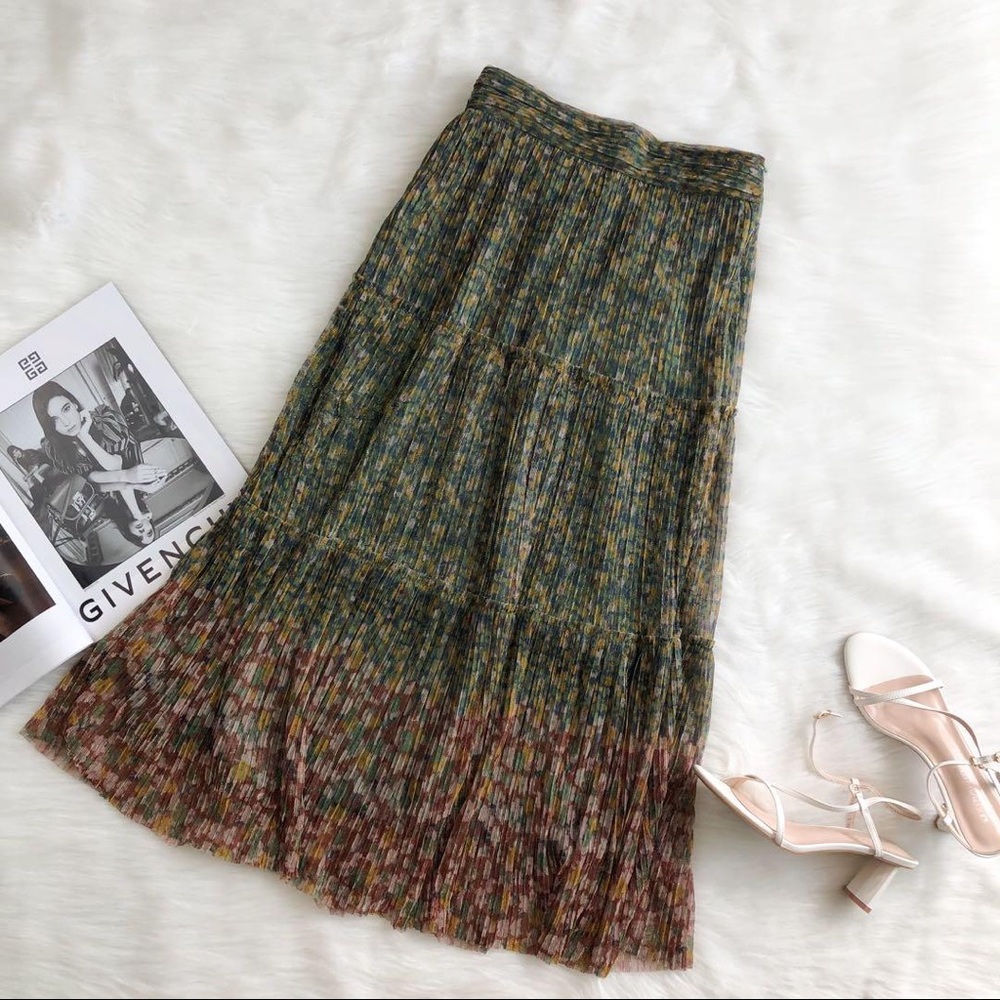 Ba&sh MIDI Skirt Shiny - Picture 2 of 4